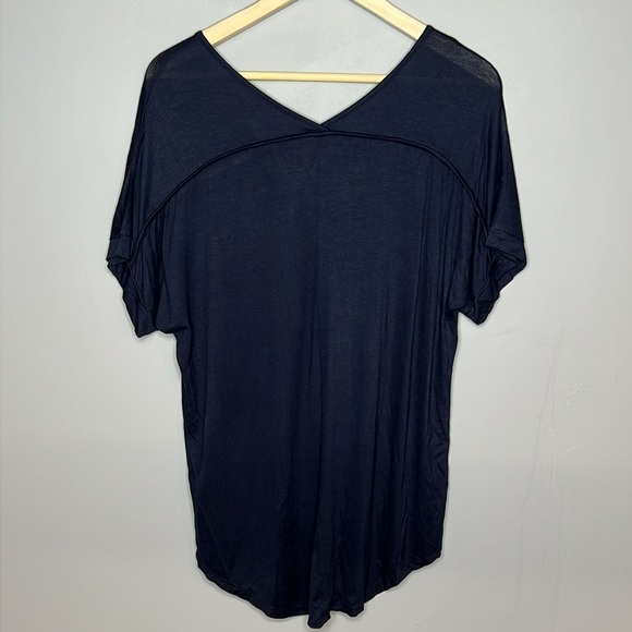 ACTIVE USA NAVY BLUE MEDIUM LOOSE FIT TSHIRT - Picture 2 of 6